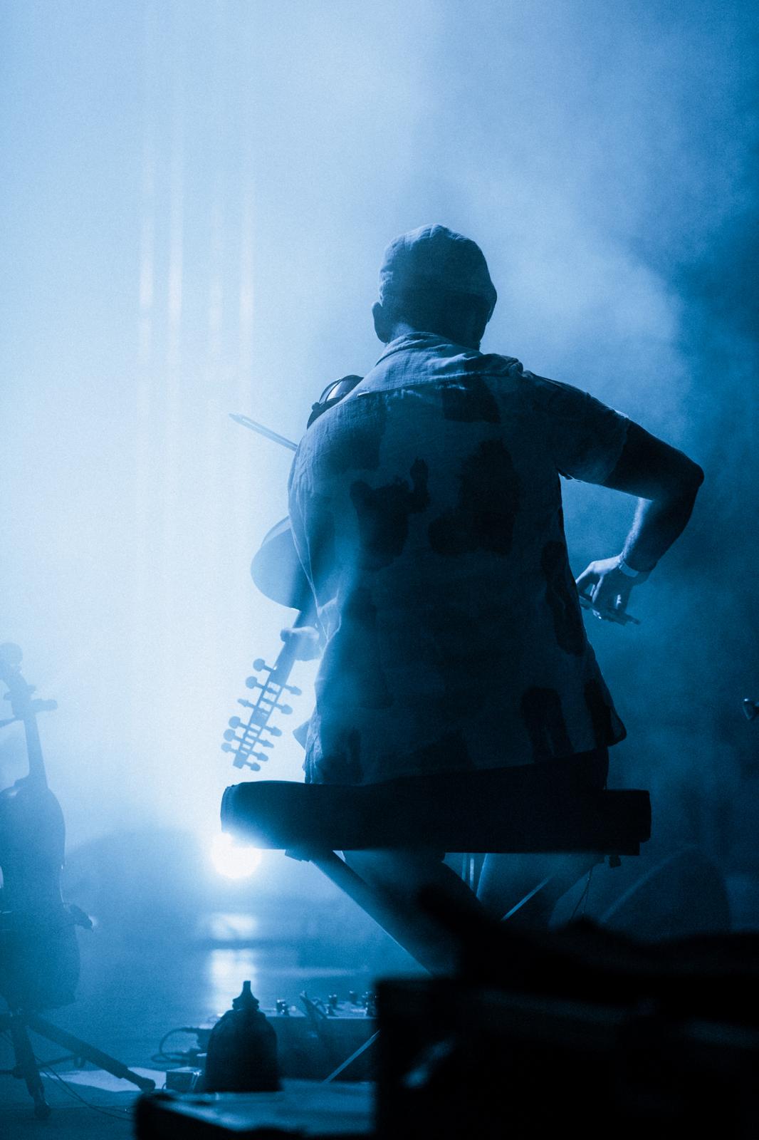 Stage silhouette at Heroes Festival