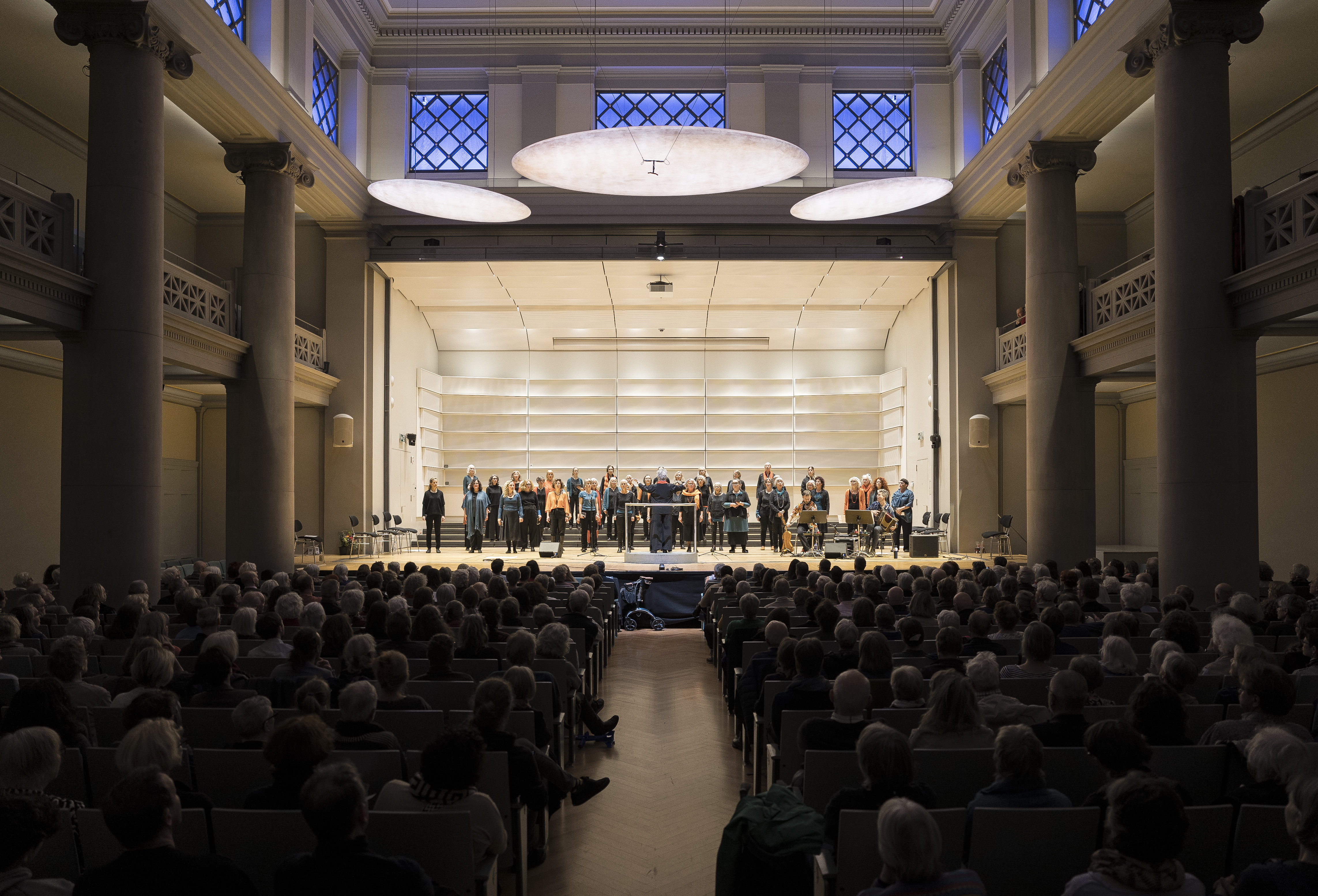 Ensemble on stage in Winterthur