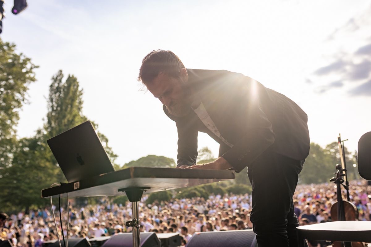 Playing violin at Eurovision Torino